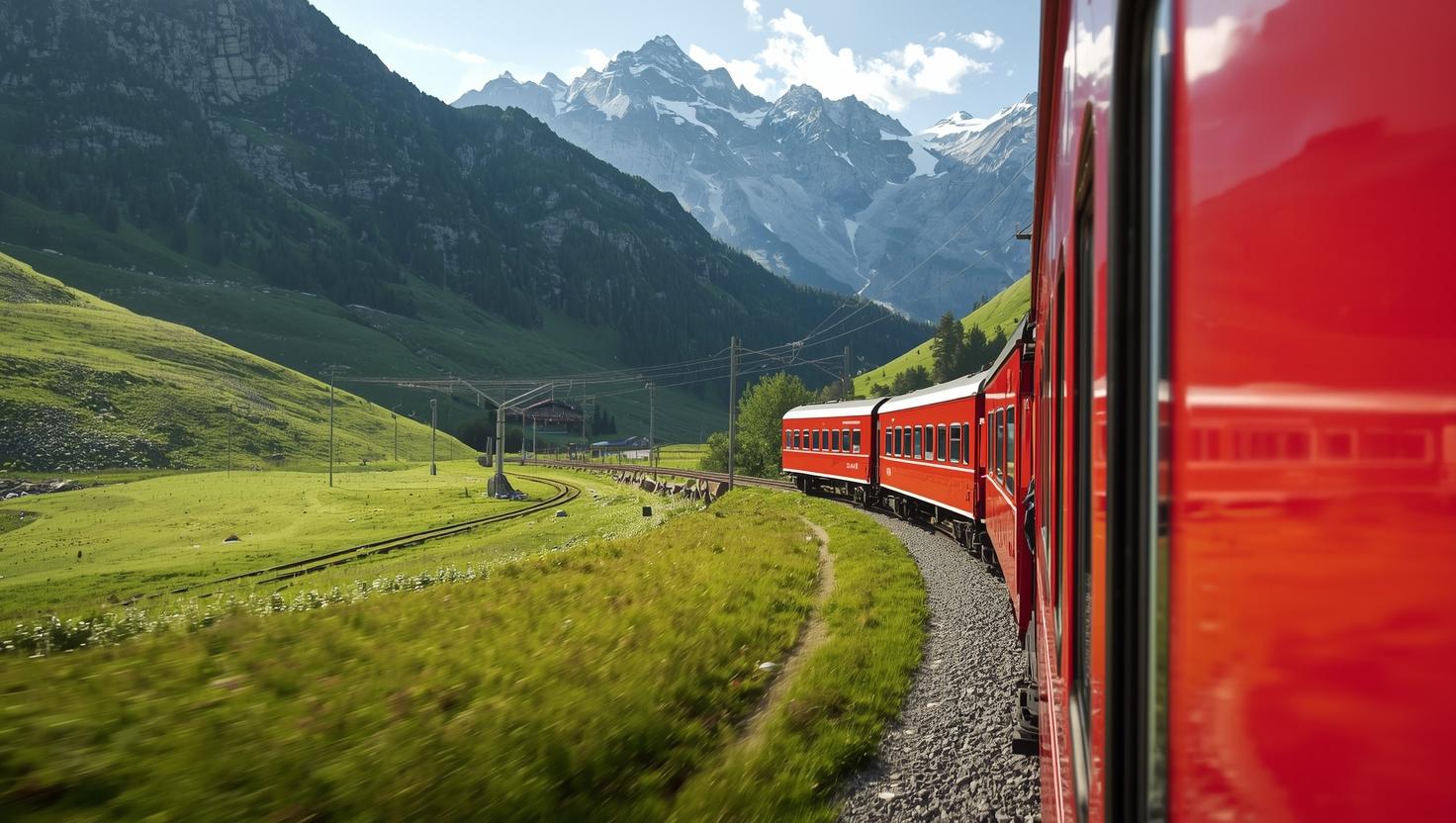Trenino Rosso: Milão, St. Moritz e Tirano