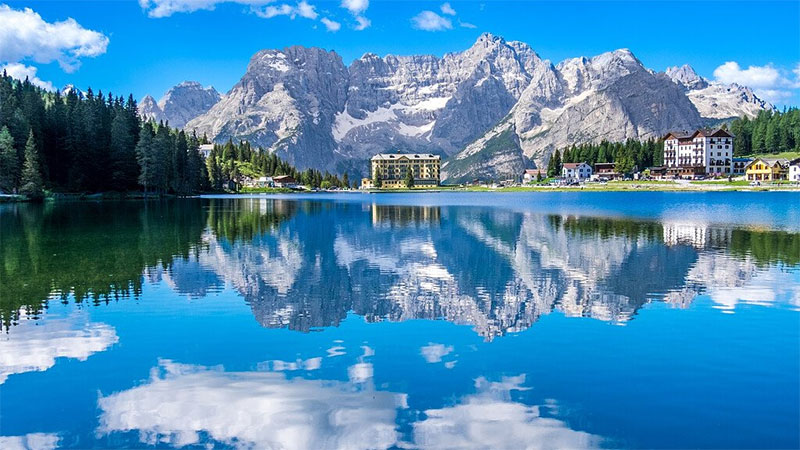 Cortina D'Ampezzo e Lago di Misurina com Transfer