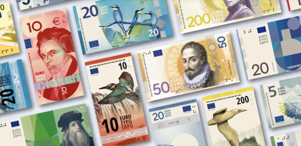 Novas notas de euro: o euro vai mudar de cara e a Europa está escolhendo como